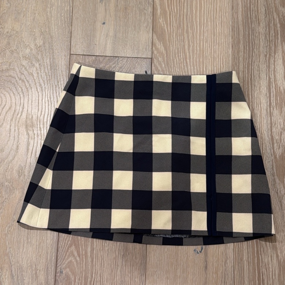 New Zara plaid skirt